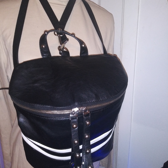 Steve Madden faux leather backpack - Picture 1 of 12
